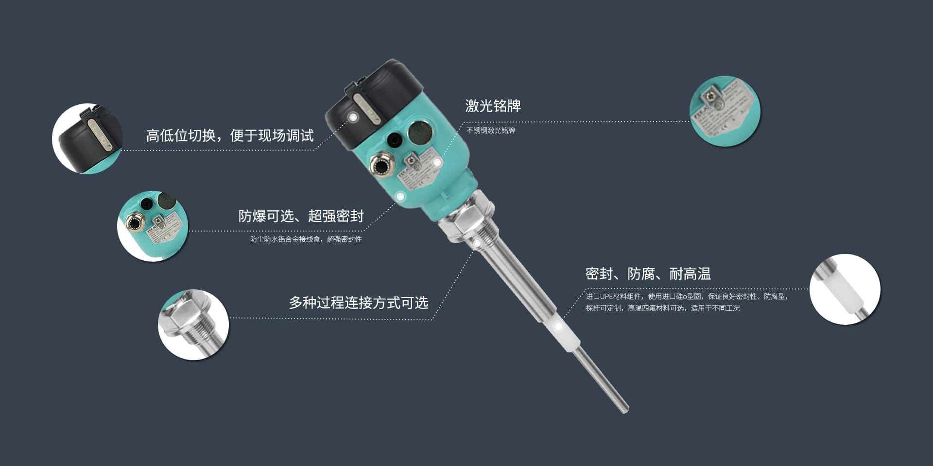 FCS 电容式物位开关-螺纹型